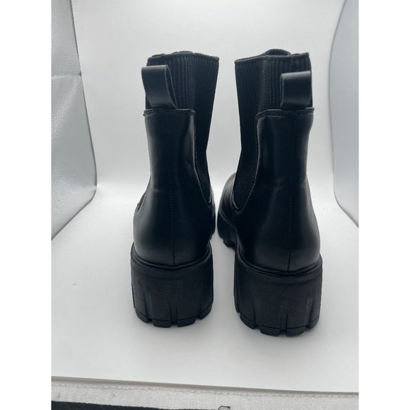 CUSHIONAIRE Women's STRETCH slip on Chelsea boot BLACK 6.5 - Picture 5 of 6